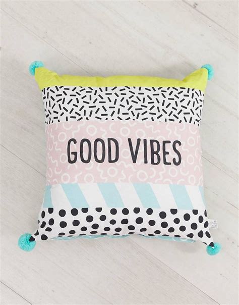 Bring the Energy of the Universe into Your Home with a Magical Vibes Cushion